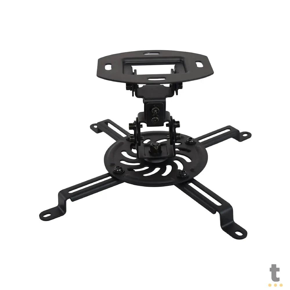 Suporte de Teto Para Projetor ELG Preto - PRO100BL Truedata